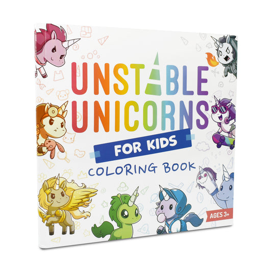 Unstable Unicorns for Kids Coloring Book