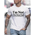 Unleash Your Inner Hero Dad Bold Print Lightweight Short Sleeve Summer Casual Made USA T-Shirts