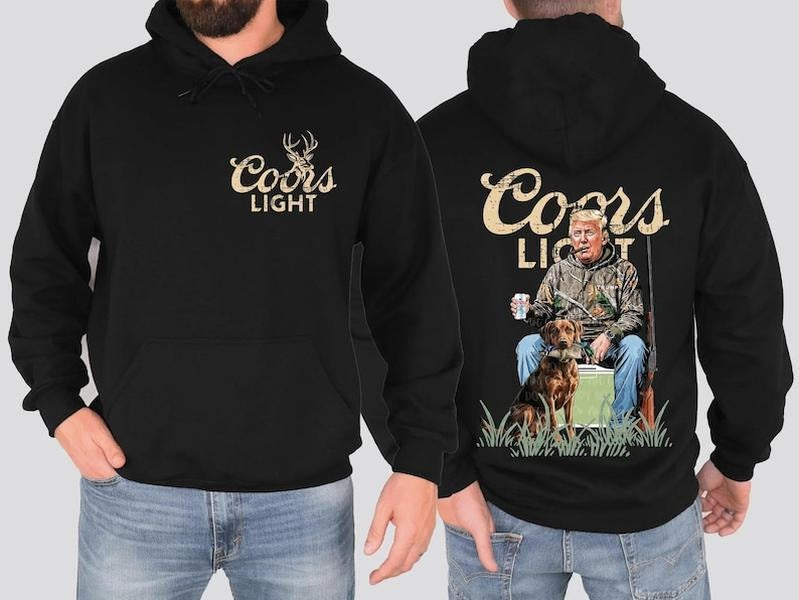 [Up 5XL] CL Duck Hunting Trump Beer Dog T-Shirts