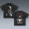 VINTAGE VENOM Trending Movie Vintage 90s Movie Fans Him Her Urbanwear Shirt Casual Fabric T-Shirts