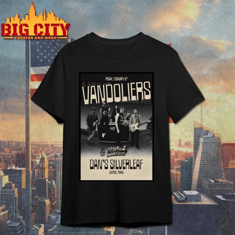 Vandoliers Dan’s Silverleaf In Denton TX Feb 6 2026 Poster t-shirt