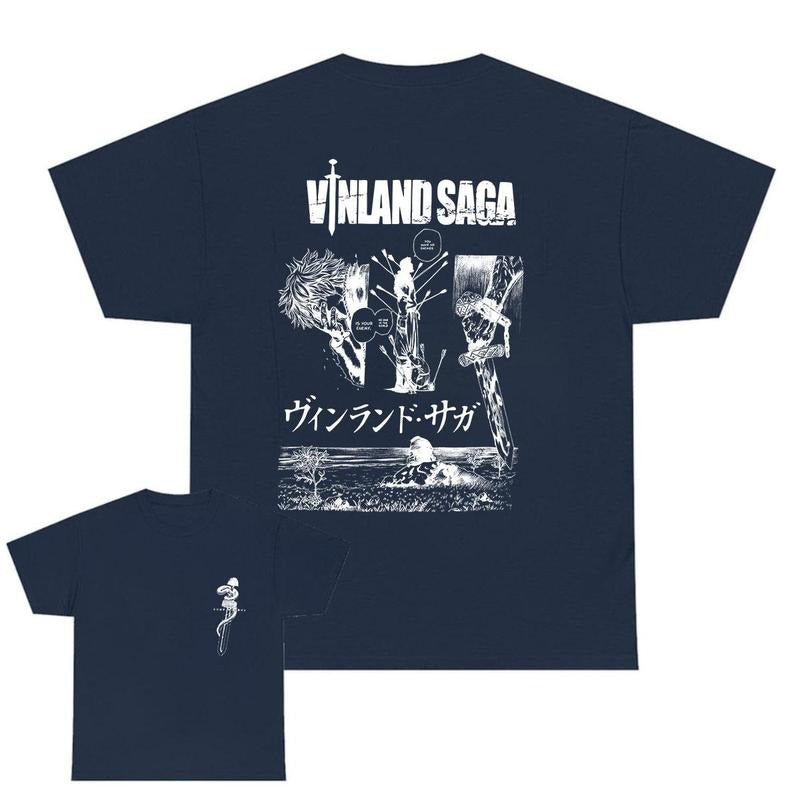 Vinland Saga Redemption Heavyweight DRG DRG Him Planbtwistedteastyle{N002}2 T-Shirts