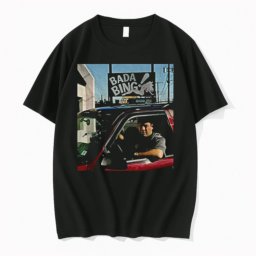 Vintage Bada Bing Tee Tony Soprano Graphic Tshirts Sweater