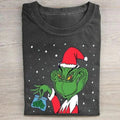 Vintage Funny Movie Gr1nch Holding Pack Shirt Merry Shirt Gr1nch Santa Claus Cute Winter Shirt Gr1nch Movie Shirt Stoner Cannabis Shirt T-Shirts