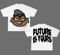 Vintage Future Is Your Avatar Big Face Hip Hop Streetwear Y2k T-Shirts