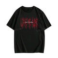 Vintage Goth Letter Y2k Top Womenswear Underwear Cotton Polyester Streetwear T-Shirts