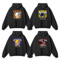 Vintage NCAA Football Black Sports Fans Ohio State Georgia Michigan Auburn Notre Dame Tennessee Alabama LSU Nebraska T-Shirts