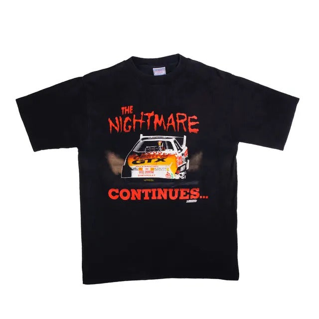Vintage Nascar 3 Times Champion John Force 90s Shirt Sporty Clothes Casual Classic T-Shirts