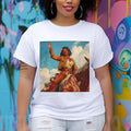 Vintage Smiling Black Rodeo Shirt Western African American Cowgirl Melanin Cowgirl Black Girl Magic T-Shirts
