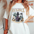 Violence Apothecary Basgiath War College Fourth Wing Shirt Violet Sorrengail Dragon Rider Xaden Riorson Fantasy Lover Womenswear Top T-Shirts