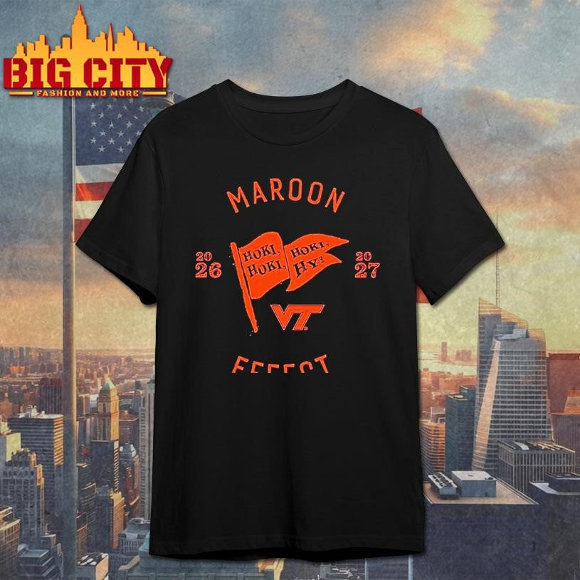 Virginia Tech Maroon Effect 2026 2027 Woman Shirt