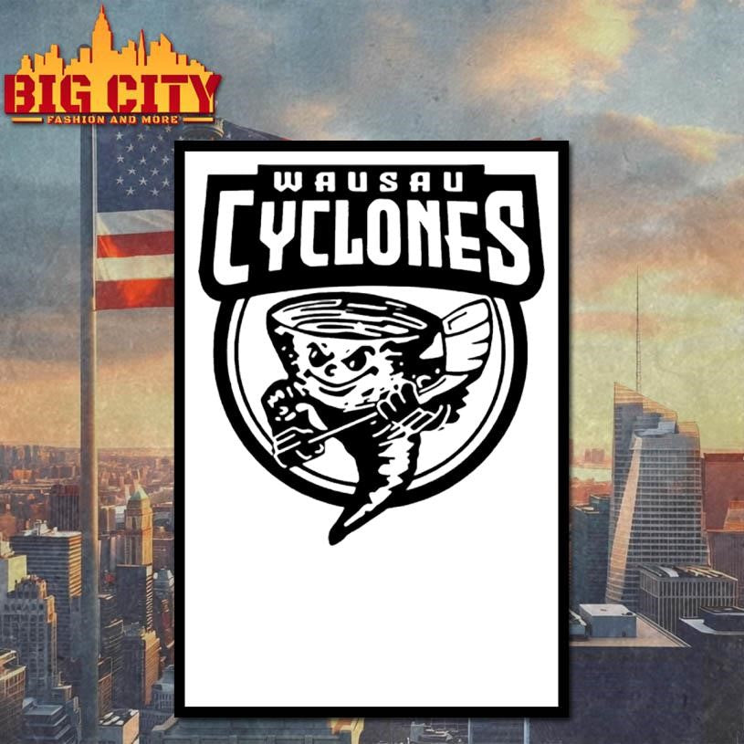 Wausau Cyclones Hockey 2025 Logo Shirt