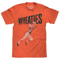 Wheaties Breakfast Champions Football Player Orange T-Shirts