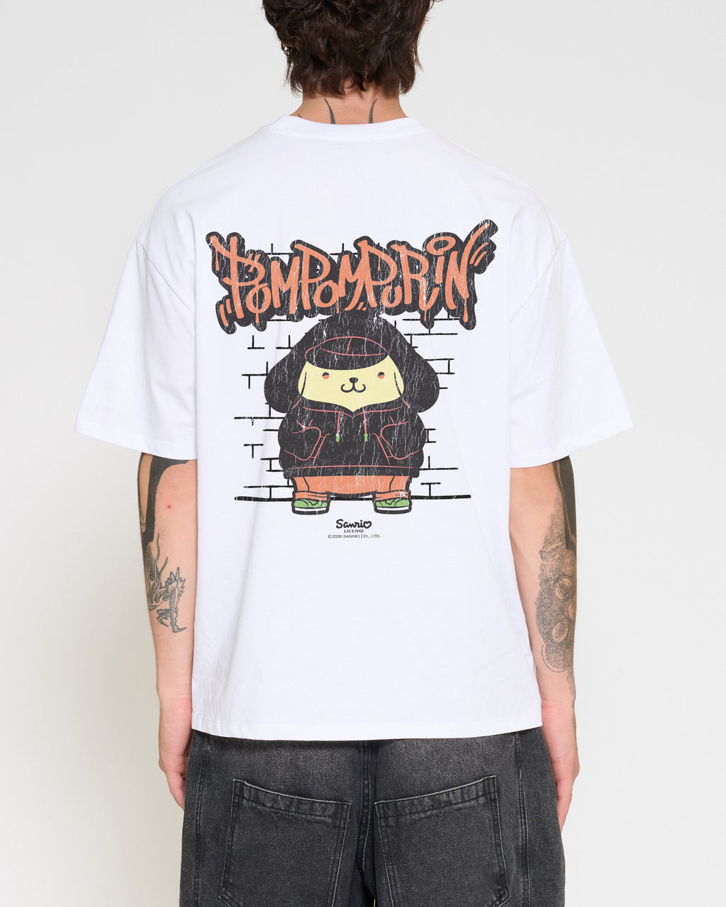 Pompompurin Street Oversized Tee