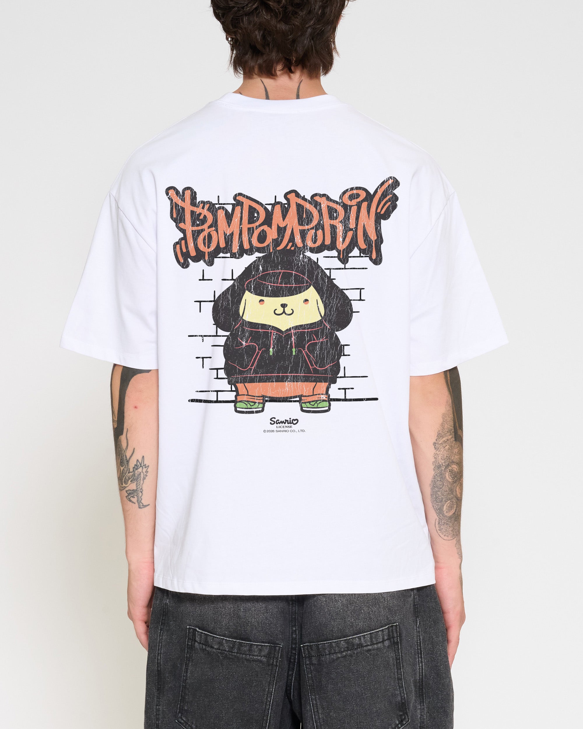 Pompompurin Street Oversized Tee