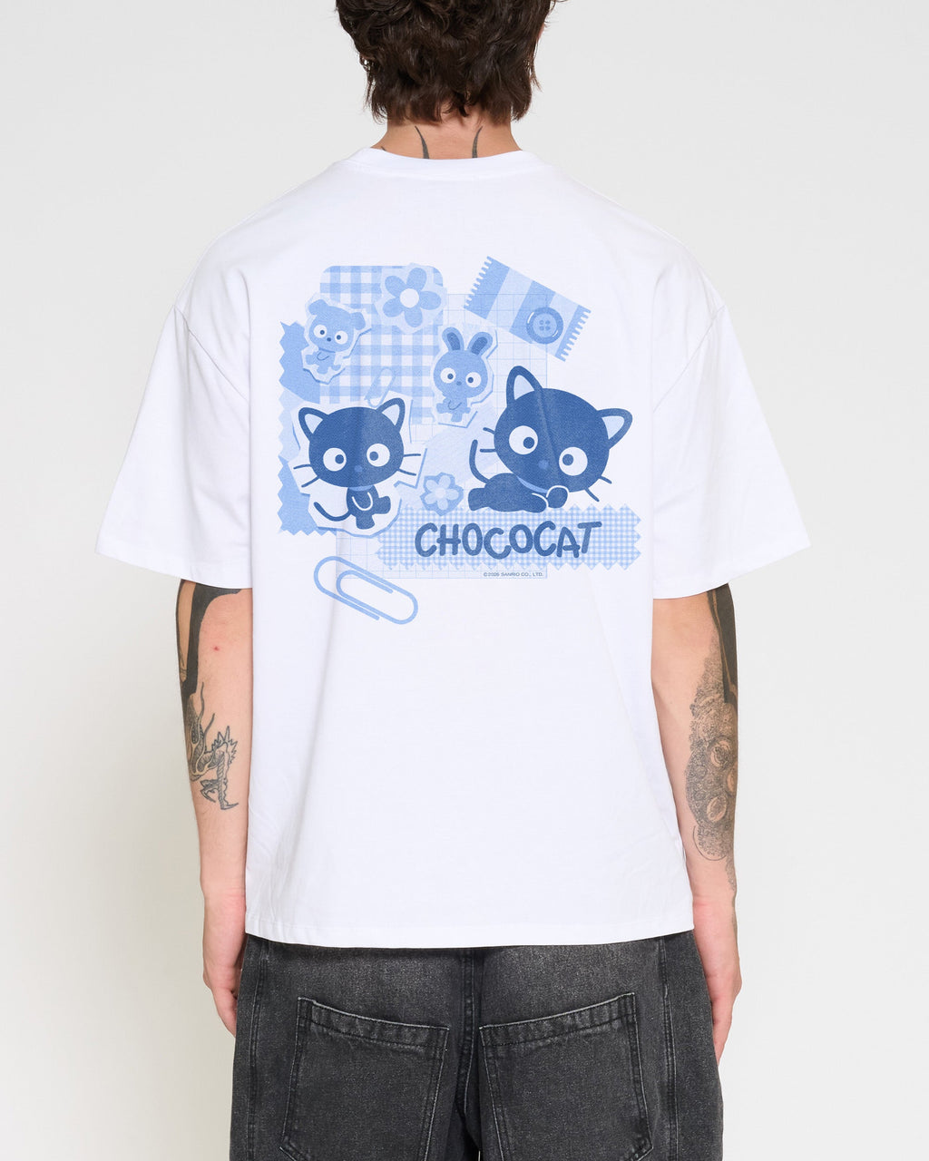 Chococat Scrapbook Oversized Tee
