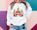 White Classic Movie Xmas Vintage Movie T-Shirts