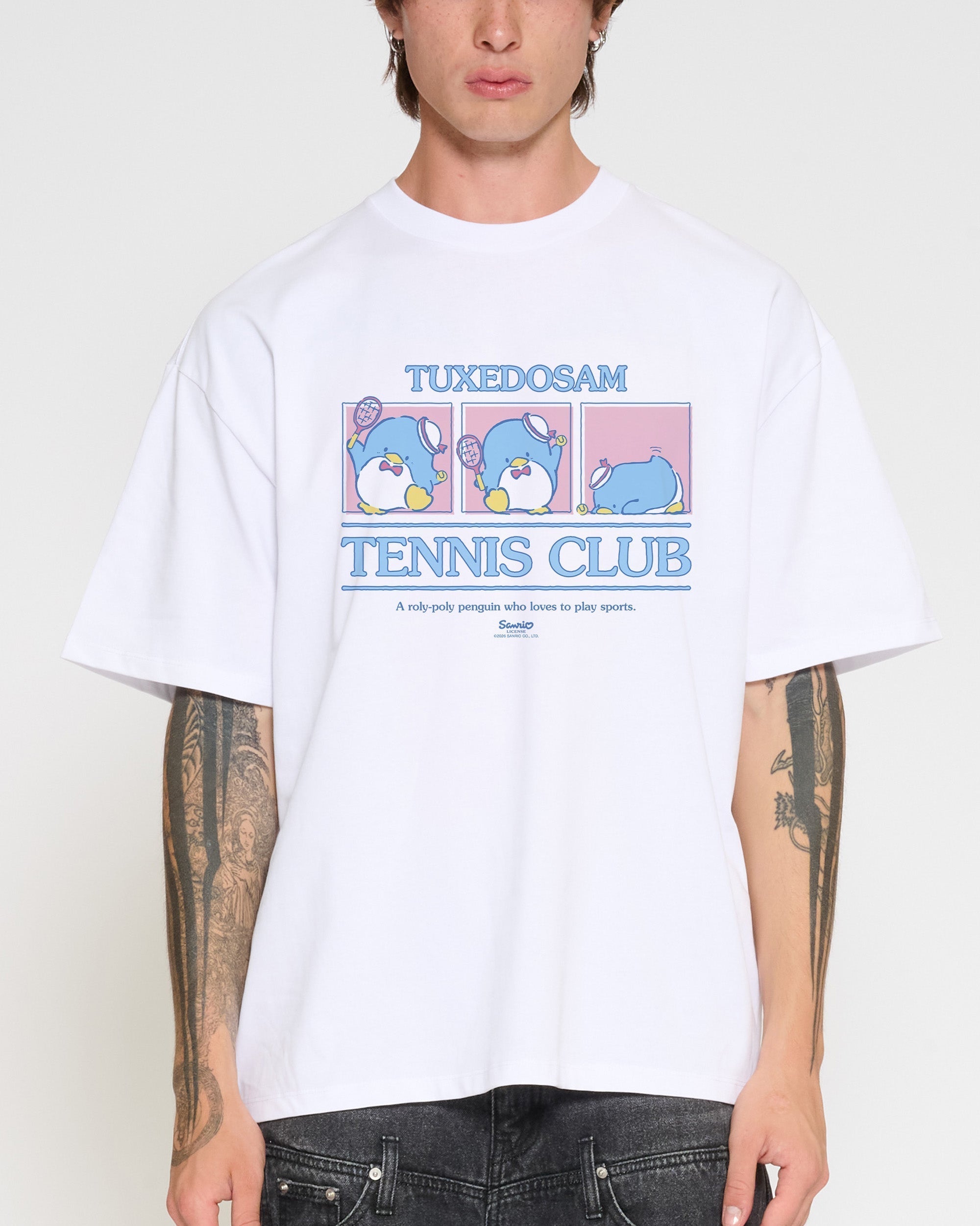 Tuxedo Sam Tennis Club Oversized Tee