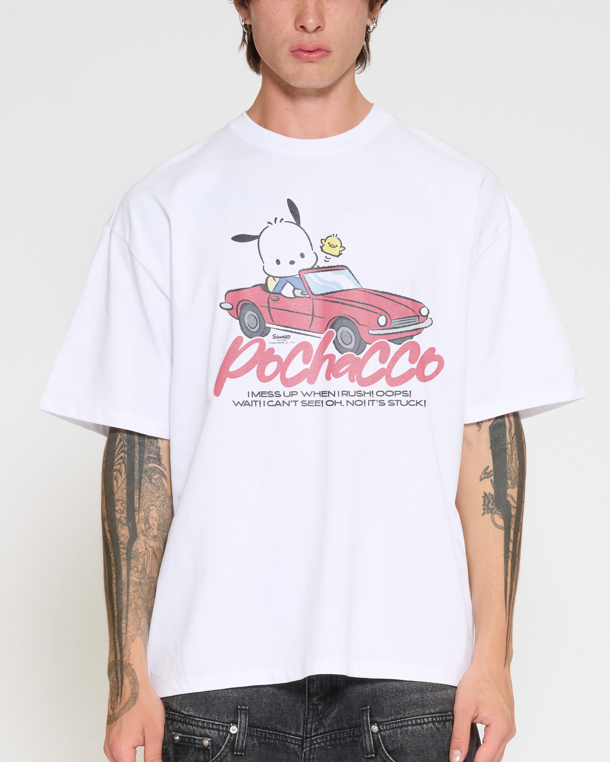 Pochacco Peak Hour Oversized Tee