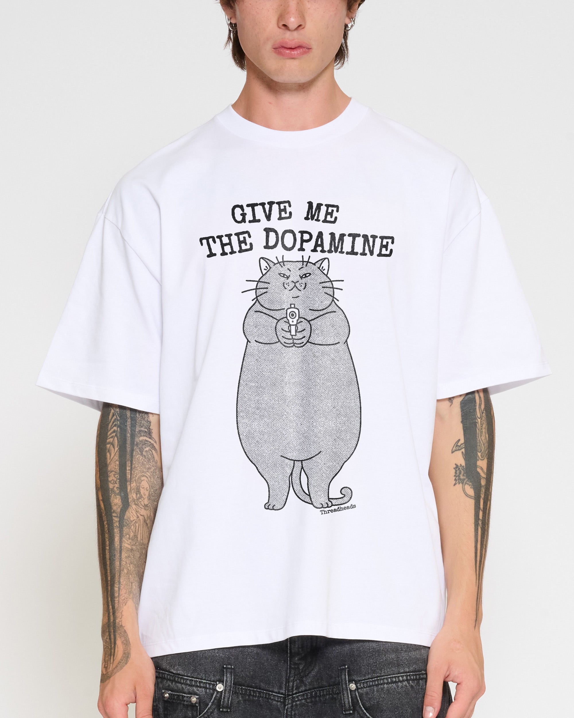Give Me The Dopamine Oversized Tee