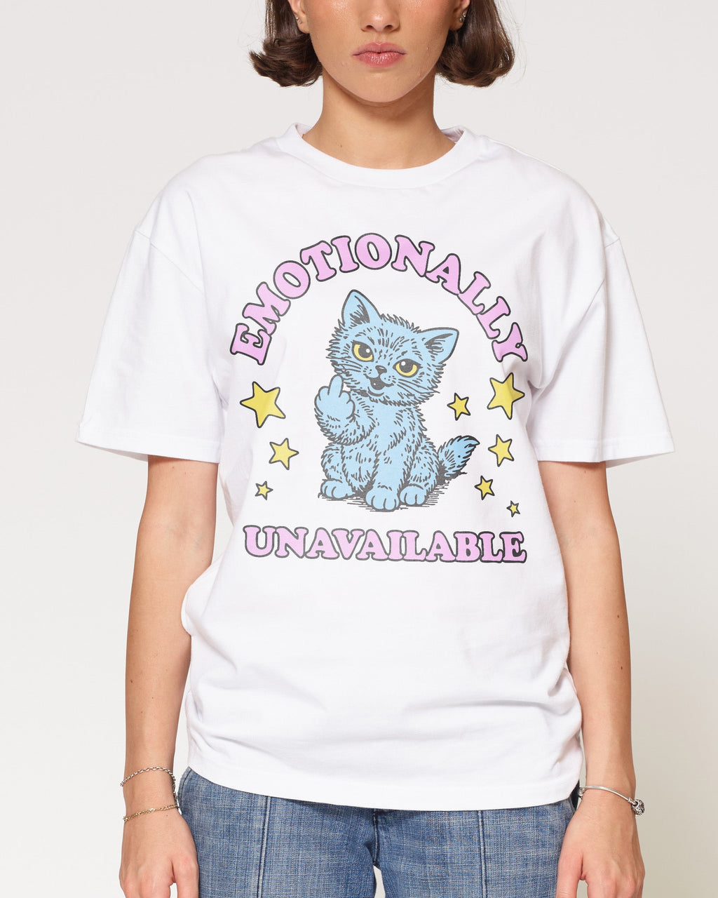 Emotionally Unavailable Cat T-Shirt