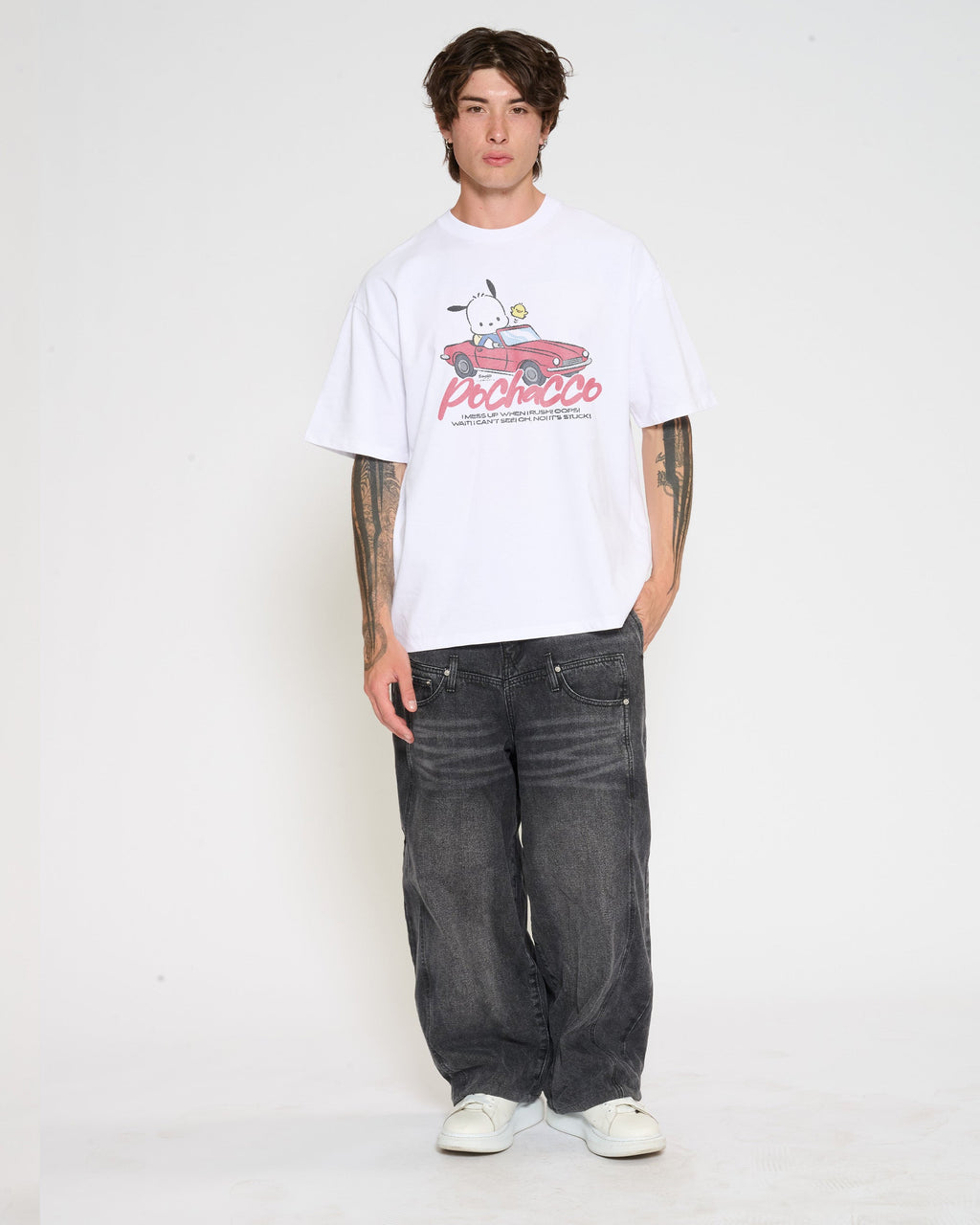 Pochacco Peak Hour Oversized Tee