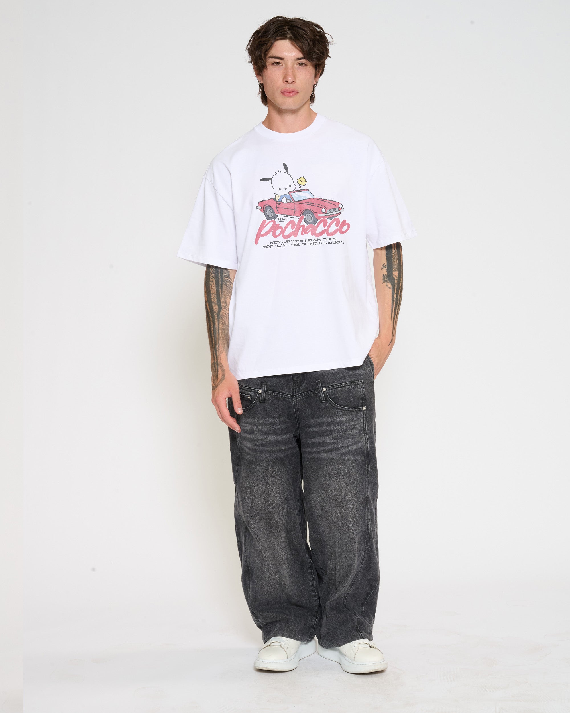 Pochacco Peak Hour Oversized Tee