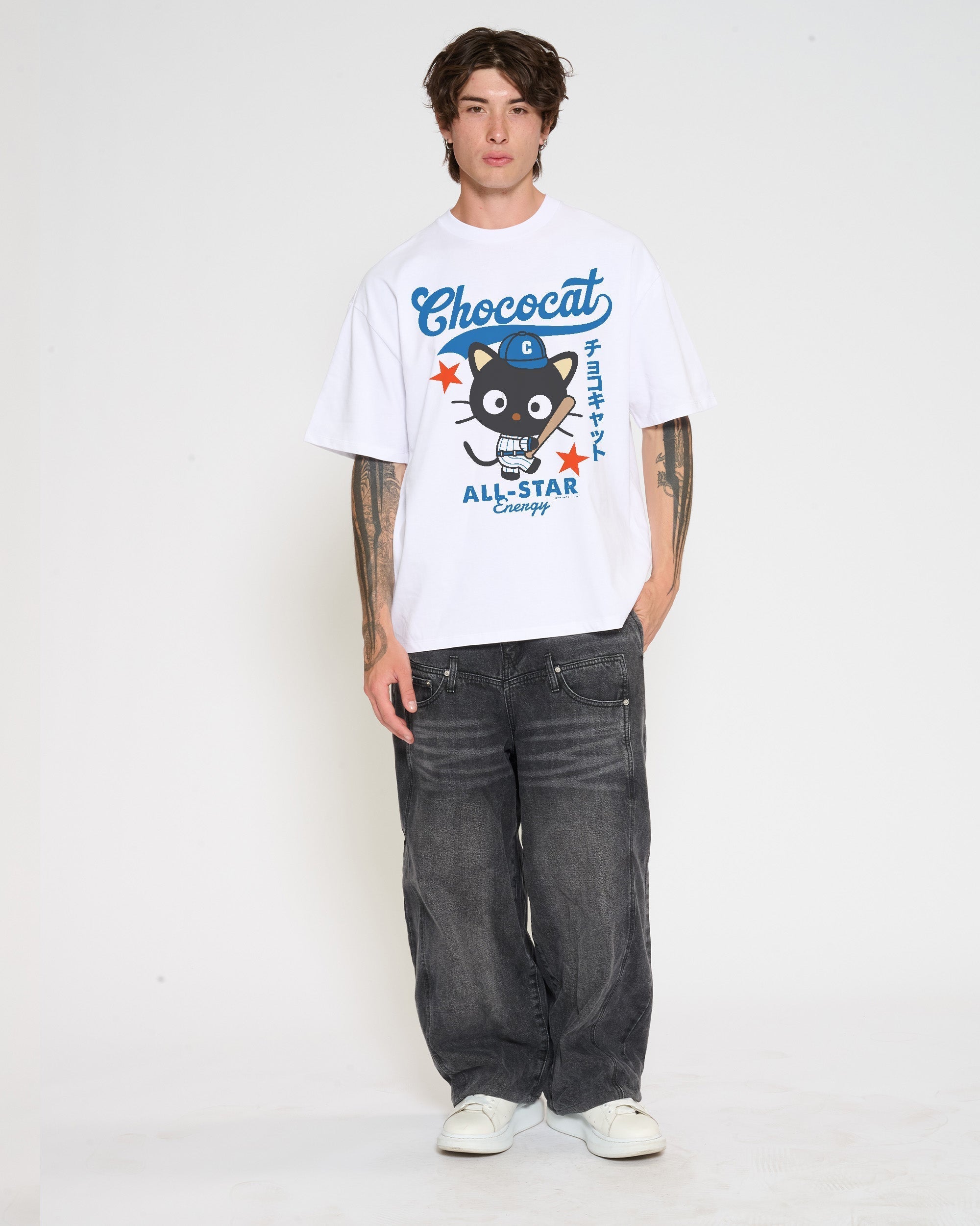 Chococat Baseball Oversized Tee