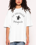 Nihilist Penguin Oversized Tee