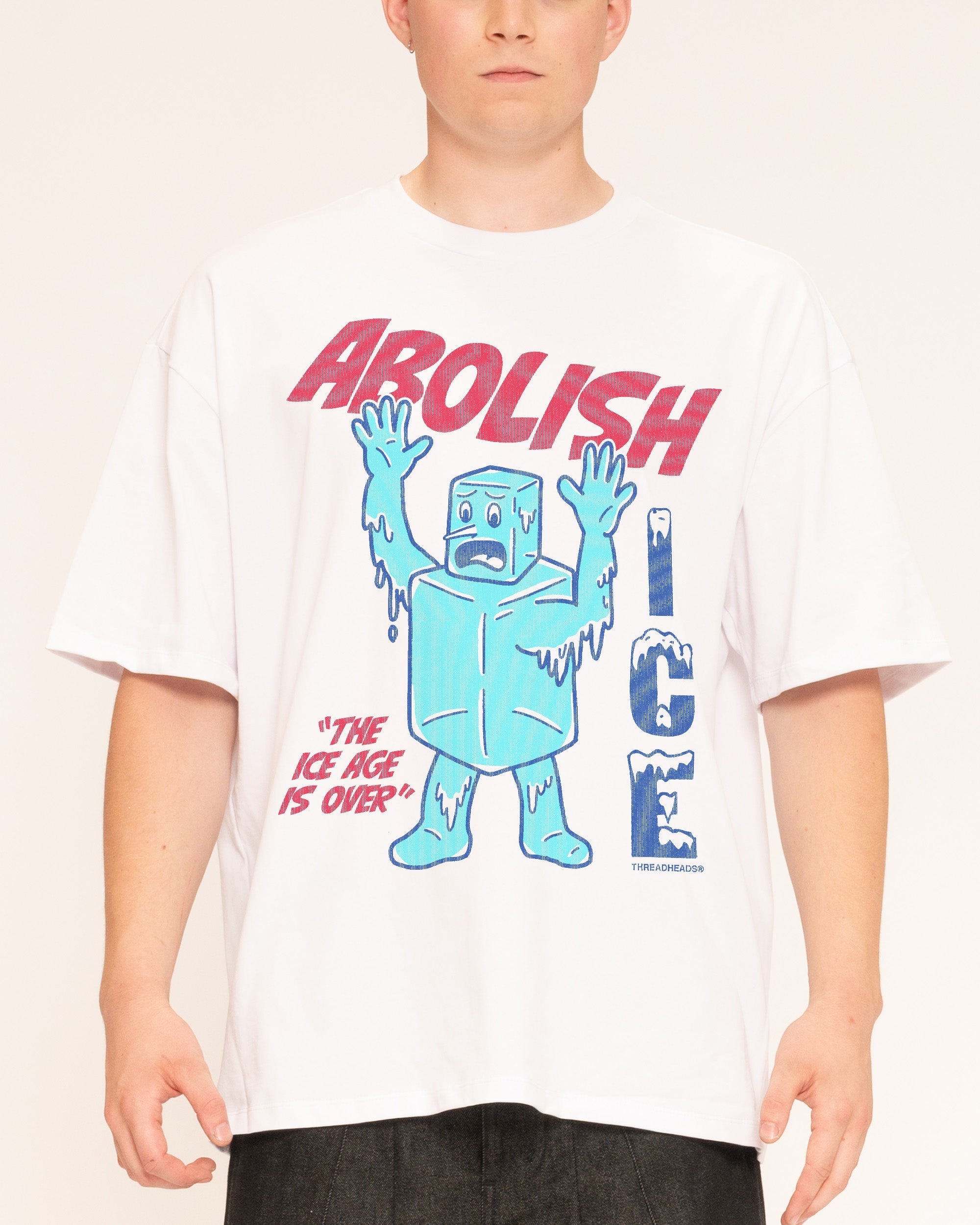 Abolish ICE Oversized Tee