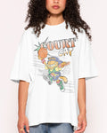 Court Cat Oversized Tee
