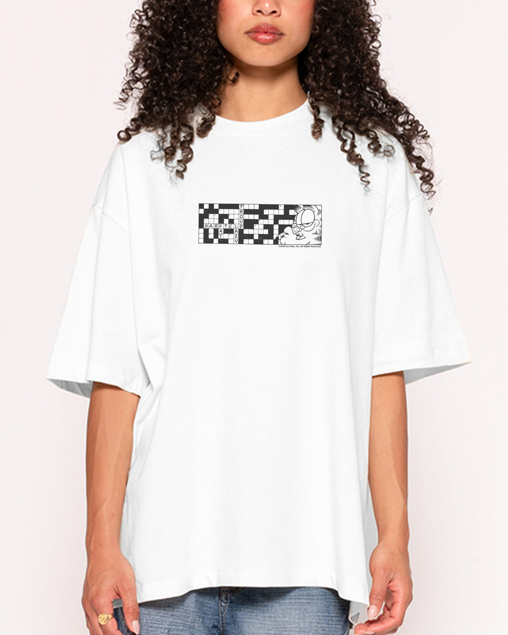 Cross Cat Oversized Tee