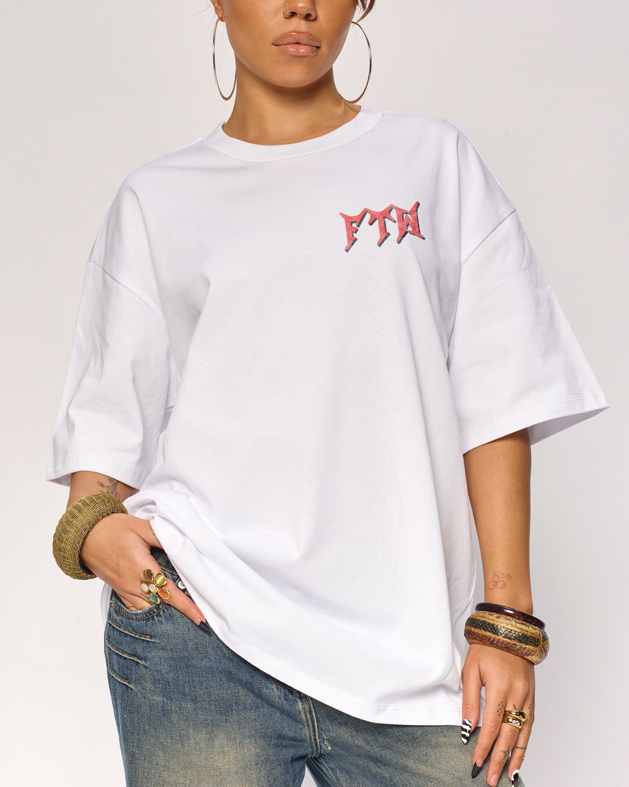 F**k The World Oversized Tee