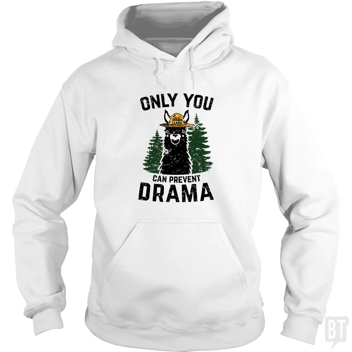 Only You Can Prevent Drama Hoodie