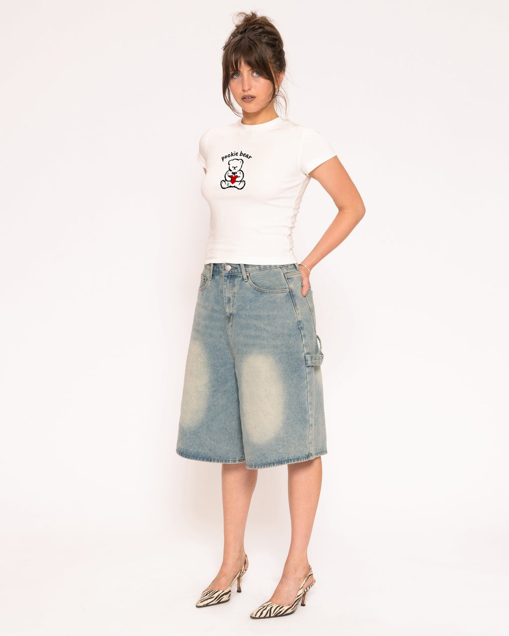 Pookie Bear Longline Baby Tee