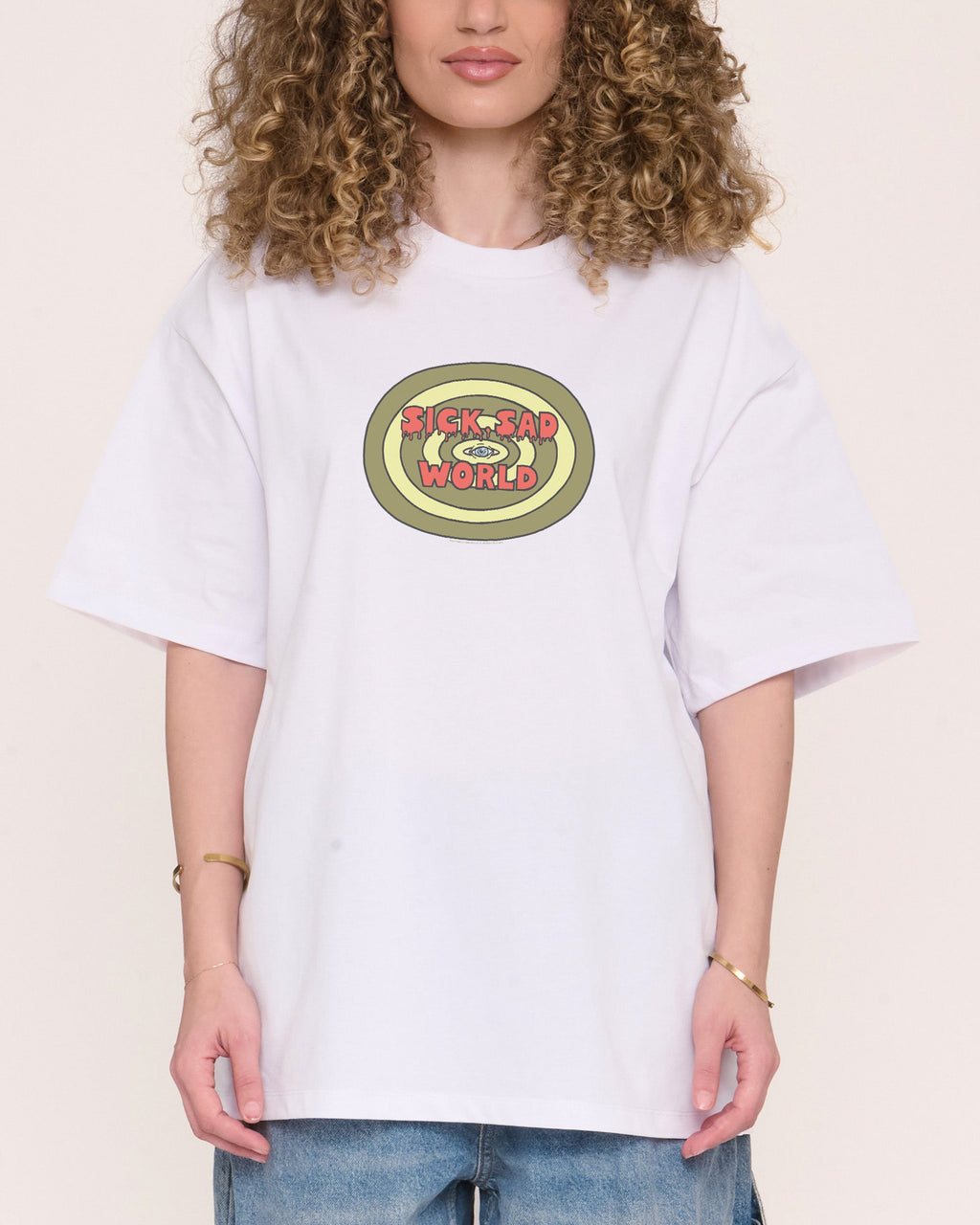 Sick Sad World Oversized Tee