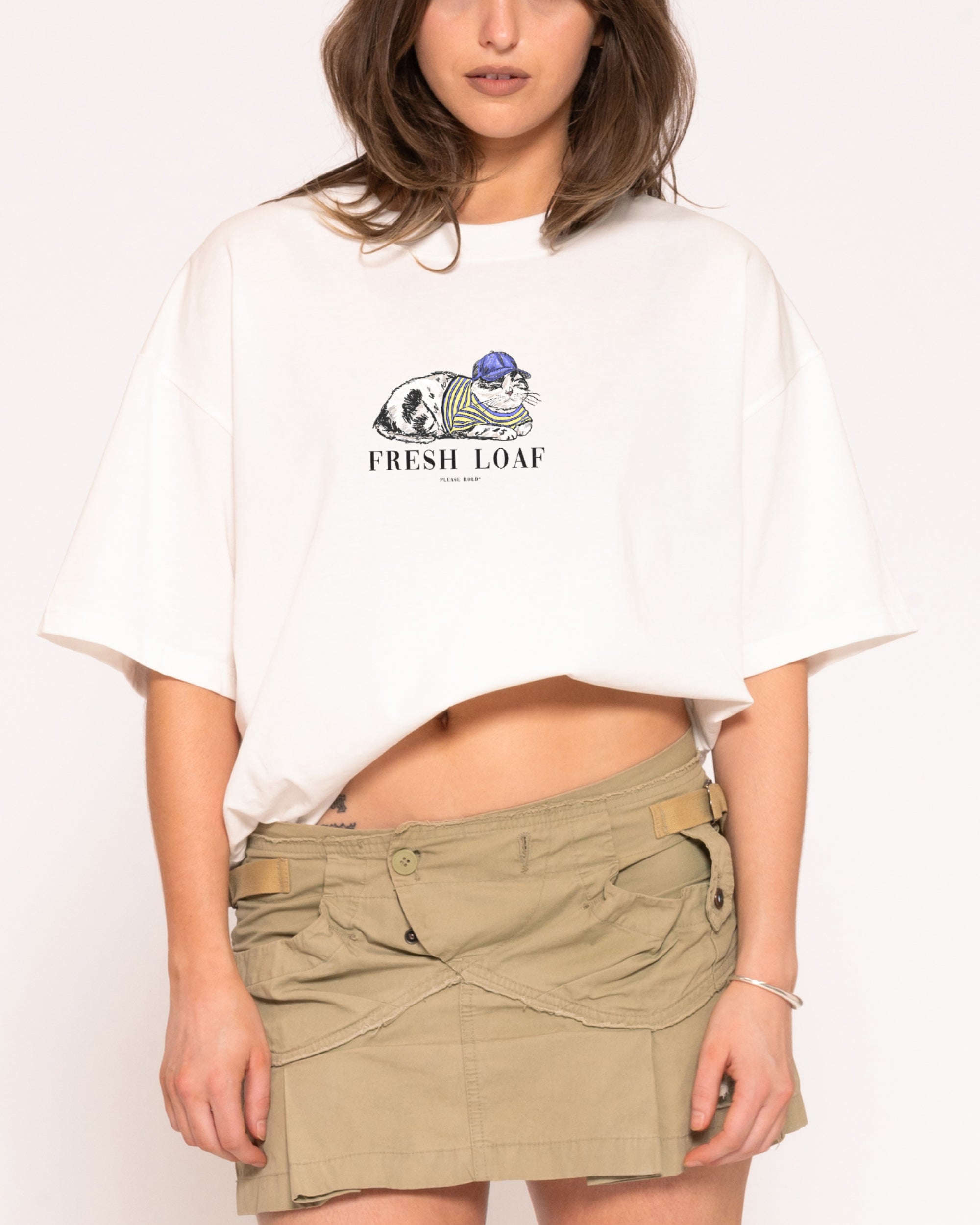 Cool Fresh Loaf Boxy Crop Tee