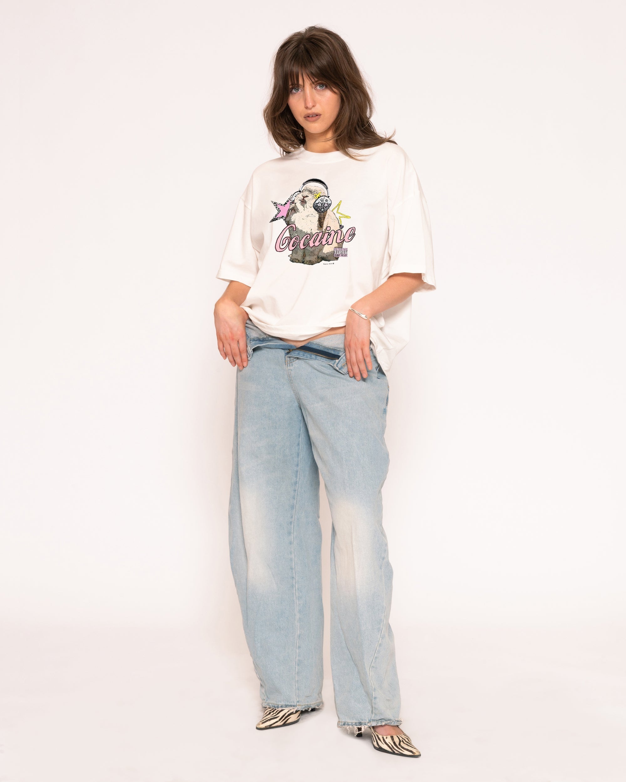 Euphoria Bunny Boxy Crop Tee