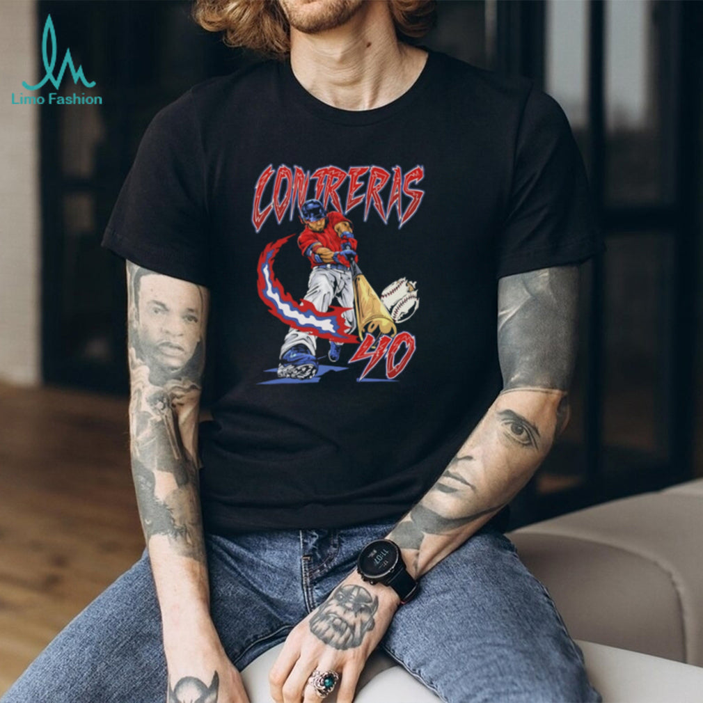 Willson Contreras 40 Boston Red Sox MLB Players Art shirt
