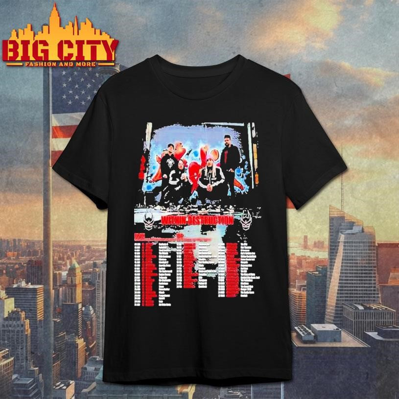 Within Destruction Eu Uk Usa Tour 2026 Shirt