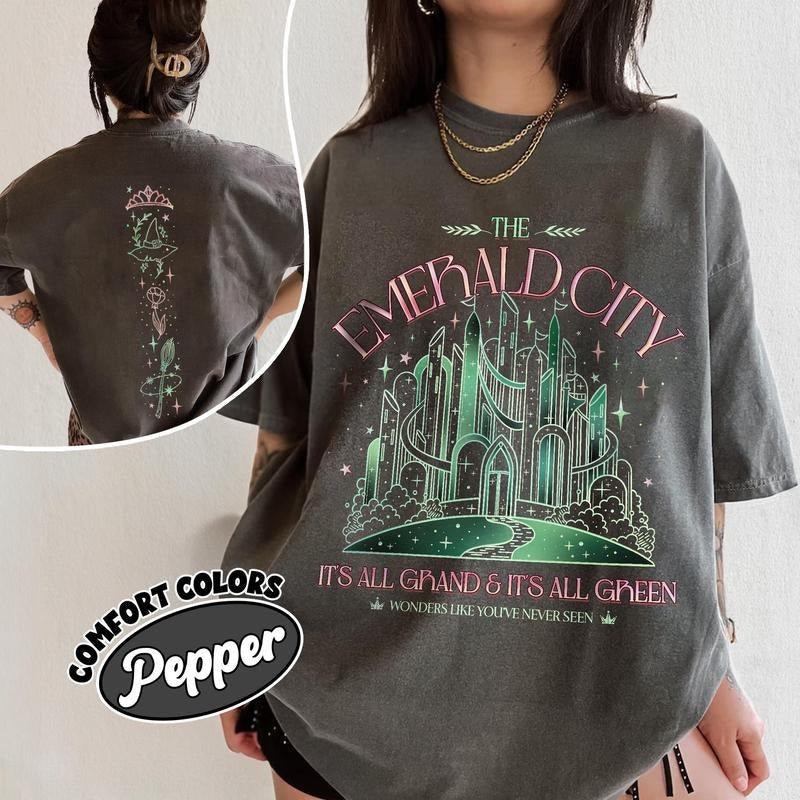Wizard Movie Fan Emerald City Shirt Wicked Change Good Wizard University Fan T-Shirts