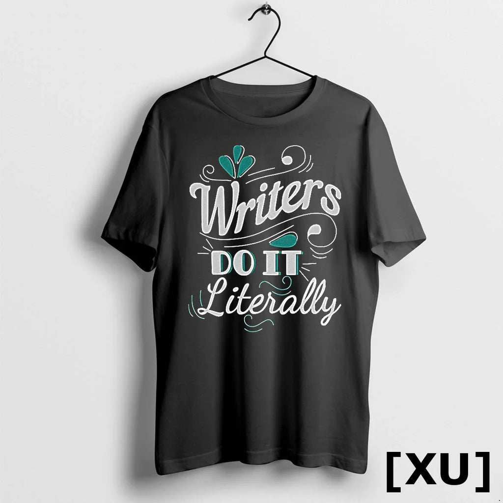 Writers Do It Literally Tshirts Sweater