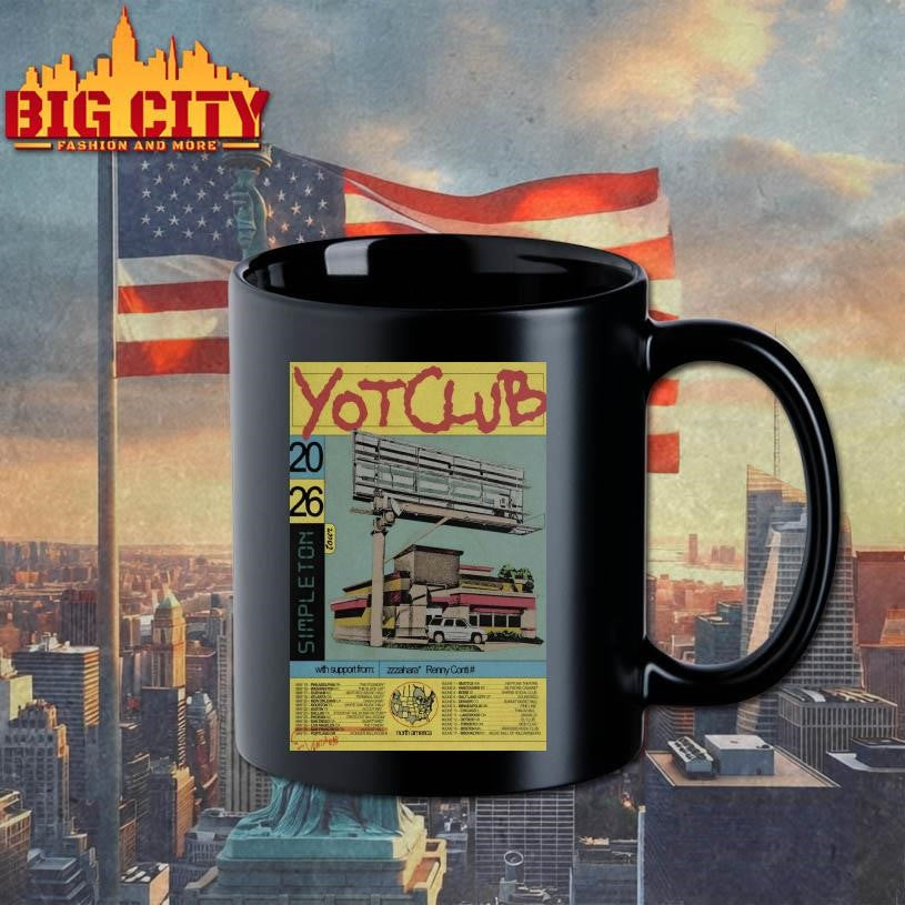 YotClub Simpleton Tour 2026 Poster Shirt