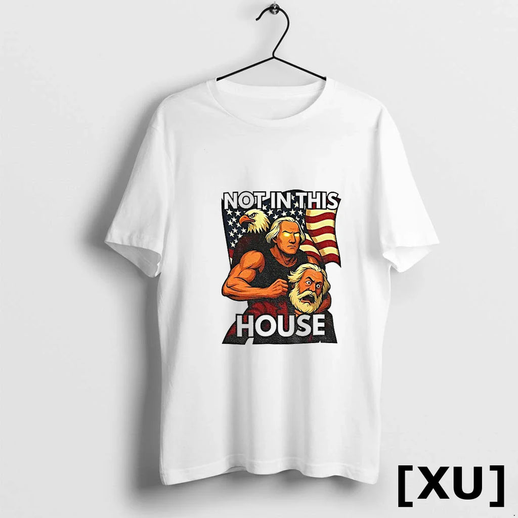 Zohran Mamdani Not In This House Nyc Was Going To Elect Mamdani American Flag Tshirts