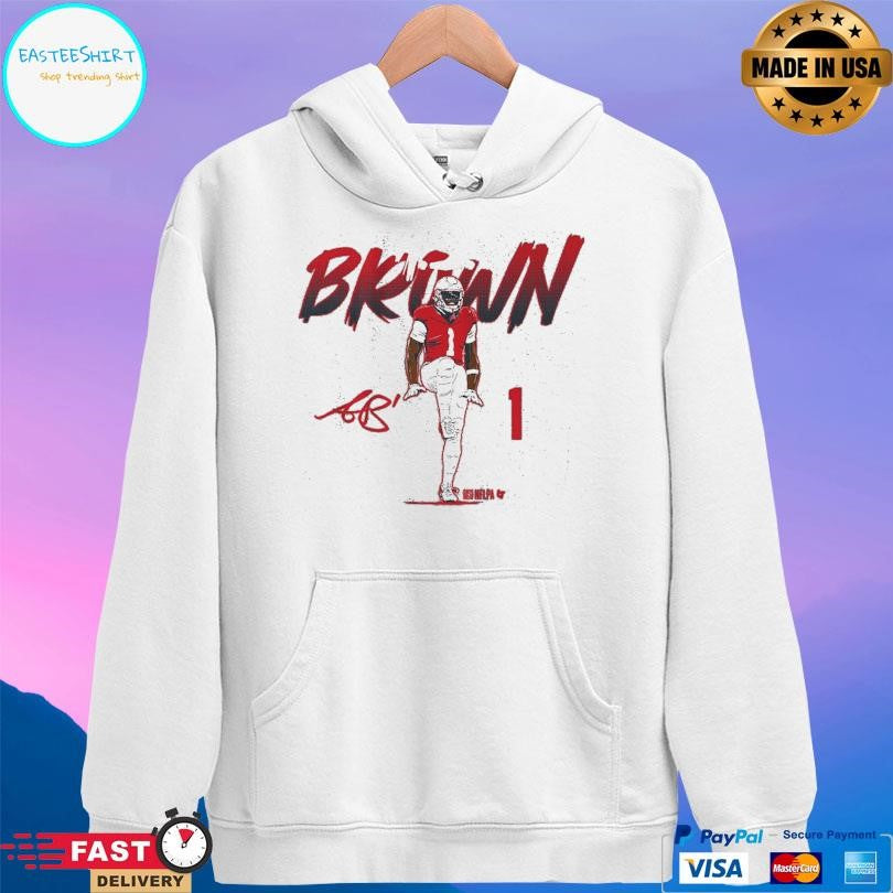 Aj Brown Name Number Pose Shirt