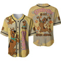 Custom Name And Number Camo Texture Scooby Doo Is My Spirit Animal Baseball Jersey