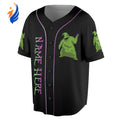 Spooky Custom Name Oogie Boogie Baseball Jersey - Perfect Halloween Christmas Gift - Bafud