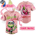 Custom Valentine The Grinch Baseball Jersey - Bafud