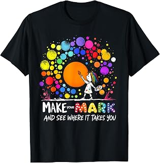 Make Mark Happy Dot Day Colorful Polka Dot Unisex T-shirt, Sweatshirt, Hoodie (1)