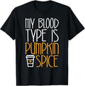 Blood Type Pumpkin Spice Unisex T-shirt, Sweatshirt, Hoodie (1)